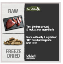 Load image into Gallery viewer, Pure Bites Mid Size Trainers Beef Liver 4.2oz