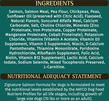 Load image into Gallery viewer, Zignature Salmon Recipe