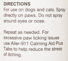 Load image into Gallery viewer, NaturVet Aller-911 Anti-Lick Paw Spray - 8 oz
