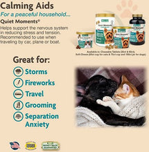 Load image into Gallery viewer, NaturVet Quiet Moments Soft Chews Calming Supplement Plus Melatonin