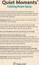 Load image into Gallery viewer, Quiet Moments Herbal Spray for Cats - 8 oz