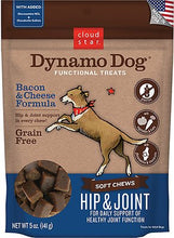 Load image into Gallery viewer, Cloud Star Dynamo Dog Hip & Joint Soft Chews Bacon & Cheese Formula Grain-Free Dog Treats, 14-oz bag