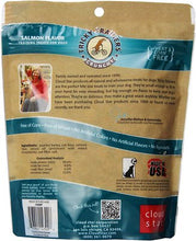 Load image into Gallery viewer, Cloud Star Crunchy Tricky Trainers Salmon Flavor Dog Treats, 8-oz bag