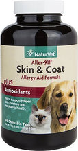Load image into Gallery viewer, NaturVet Aller-911 Tabs - 60 ct