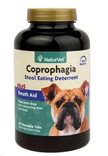Load image into Gallery viewer, NaturVet Coprophagia Tablets - Time Release - 60ct Bottle