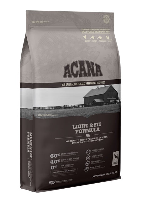 Light Fit Dog Formula Advance Holistic Dog Nutrition