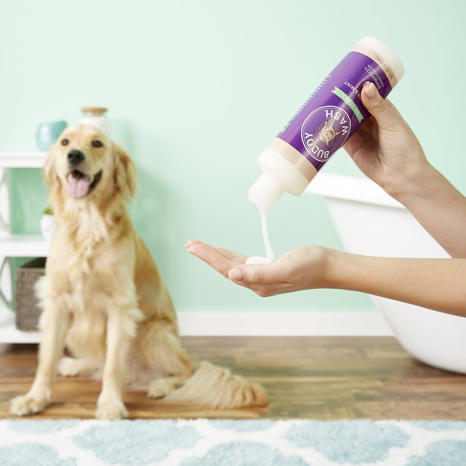 Buddy wash lavender mint dog shampoo hotsell