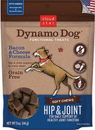 Cloud Star Dynamo Dog Hip & Joint Soft Chews Bacon & Cheese Formula Grain-Free Dog Treats, 14-oz bag
